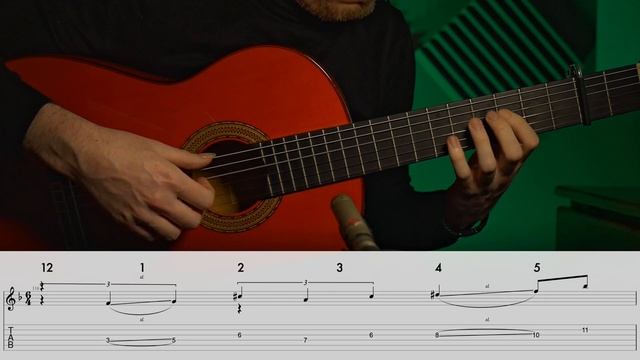 ? Juan Manuel Cañizares | TUTORIAL | Falseta por Bulerías 'La Pajarraca'..(lento y con partitura) смотреть онлайн