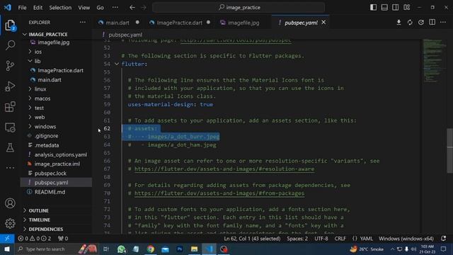 How to add image in Flutter app | 2023 | Visual Studio Code | Flutter Tutorial смотреть онлайн