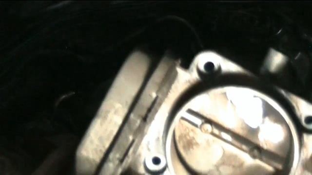 Чистка дроссельной заслонки Mercedes W220