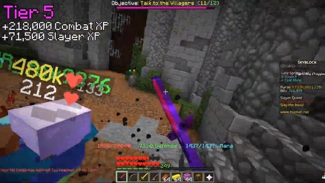 HYPIXEL SKYBLOCK | FASTEST WAY TO GET COMBAT XP! (EARLY/MID/LATE) смотреть онлайн