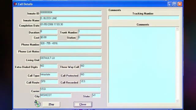 384. Steven Avery Call - 01-05-2006 @ 17:03