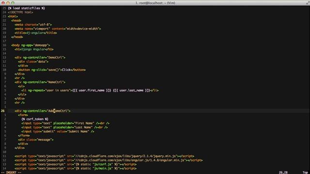 Django and Angular - Basic Ajax смотреть онлайн