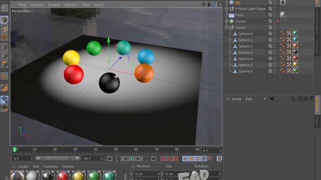 Tutorial Cinema 4D HDRI 360° Reflection смотреть онлайн