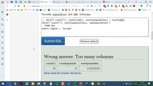 Online Kurz SQL a MySQL I. Začiatočník - Rlike, Regexp, Agregácie, As, Group By, Distinct, Having смотреть онлайн