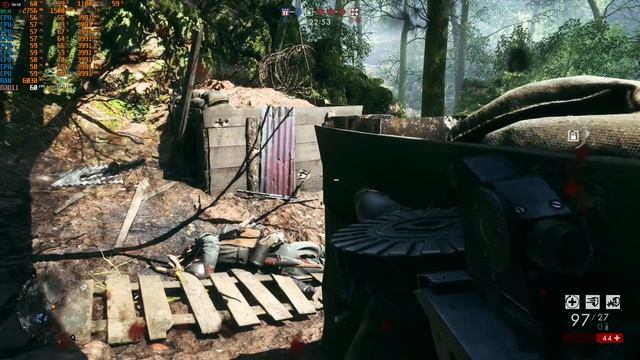 Battlefield 1 MP Xeon E5-1620 R9 280x смотреть онлайн