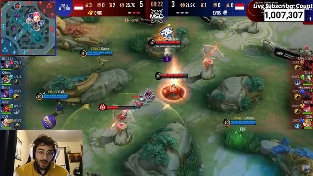 GG's Evos Legends | ONIC vs EVOS GAME 3 | Mobile Legends | MobaZane смотреть онлайн