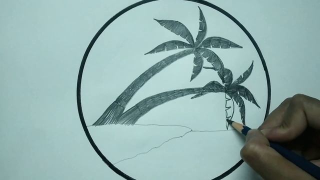Pencil sketch scenery | Easy sketches | Sketch of nature | Pencil sketch nature | Drawing of nature смотреть онлайн