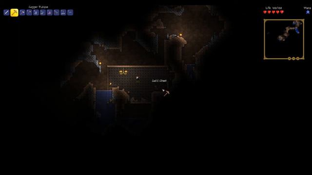 Terraria "В пещеры" #3 смотреть онлайн