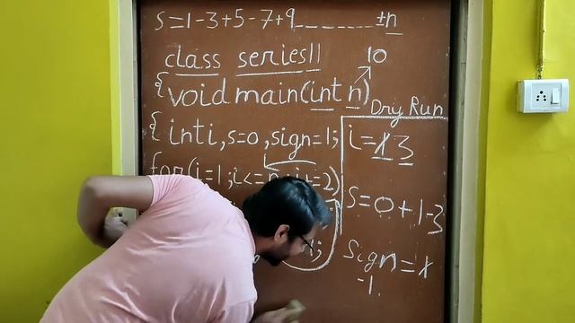Series-S=1-3+5-7+9.....n using JAVA Programming | ICSE смотреть онлайн