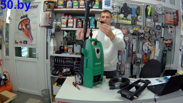 Мойка высокого давления Hitachi AW130 смотреть онлайн
