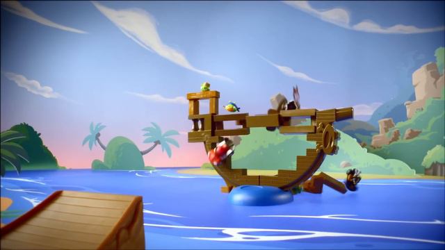 Angry Birds GO & Jenga: Pirate Pig Attack смотреть онлайн