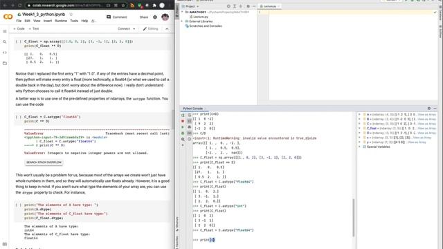 UW [Amath 301] (Beginning Scientific Computing) Week 1 Python 3/4: Matrices смотреть онлайн