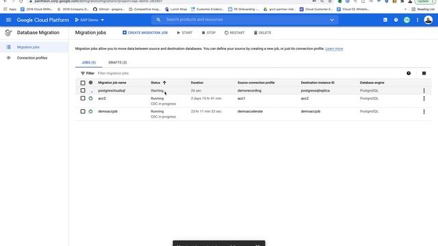 GCP DMS Demo Viewlet - PostgreSQL смотреть онлайн