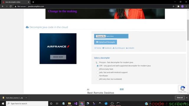 Converting .class files back to Java Programs | Method #1 (CFR Decompiler) | Tamil | Code Screens смотреть онлайн