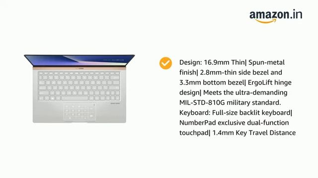 ASUS ZenBook 13 UX333FA-A4117T 13.3-inch FHD Thin and Light Laptop (8th Gen Intel Core i5-8265U/8GB смотреть онлайн