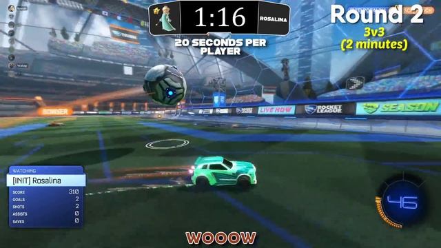 6 Champs vs 1 Secret Plat (Odd Man Out Rocket League) смотреть онлайн