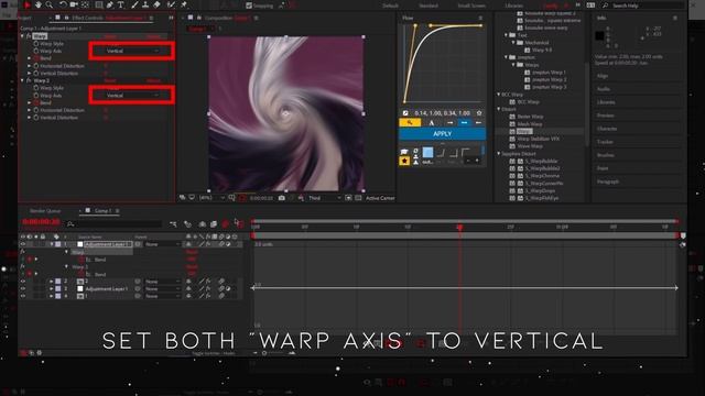 twist warp zoom | after effects смотреть онлайн