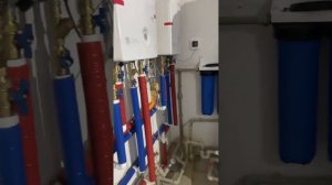 Котельная до 500 квадратов. С гидрострелкой и с модулем подмеса.