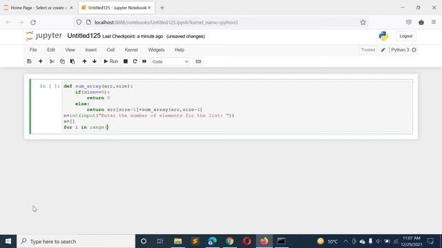 Python Program to Find the Sum of Elements in a List Recursively смотреть онлайн