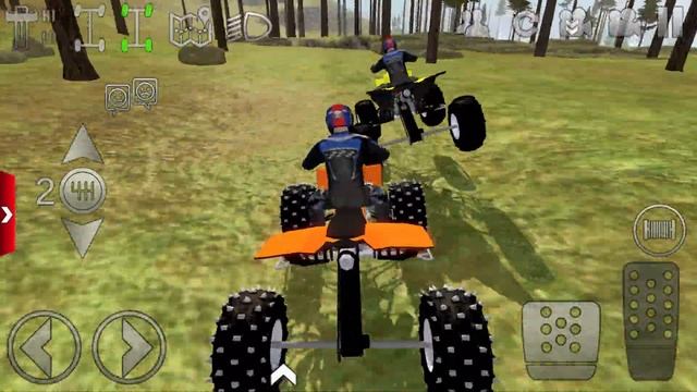 Motor Dirt orange Quad Bikes Extreme Off-Road #19 - Offroad Outlaws Bike Game Android ios Gameplay смотреть онлайн