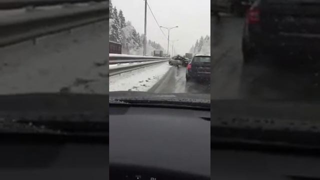 Вария на Ярославском шоссе 13.02.2019г. смотреть онлайн