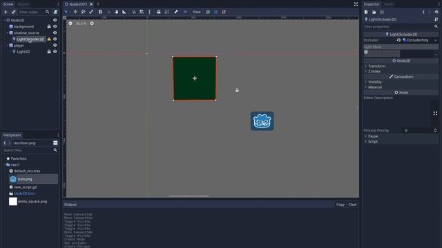 LightOccluder2D Node (Basic) | Godot Basics Tutorial | Ep 66 смотреть онлайн