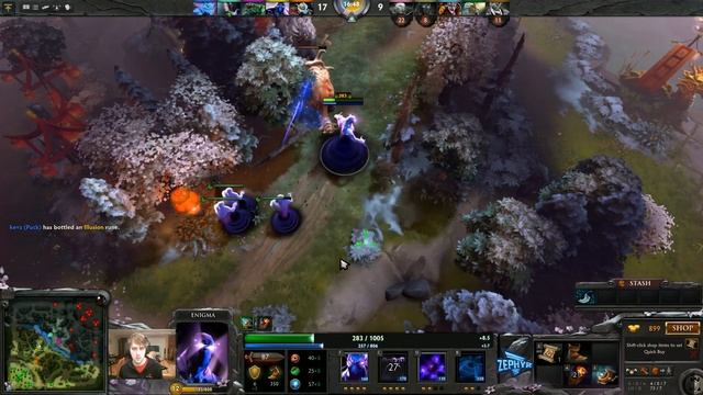 Dota 2 Purge plays Enigma смотреть онлайн