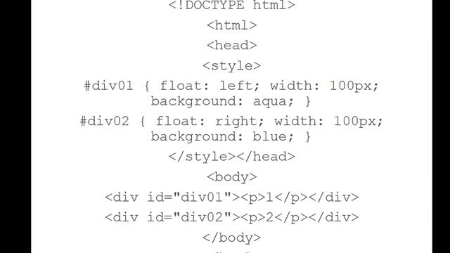 CSS - Overflow, Float смотреть онлайн