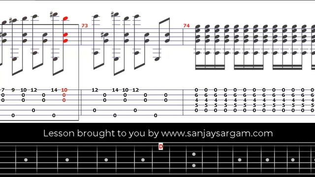 Sabeltanz (Aram Chatschaturjan)-00- Guitar Tutorial (Fingerstyle) смотреть онлайн