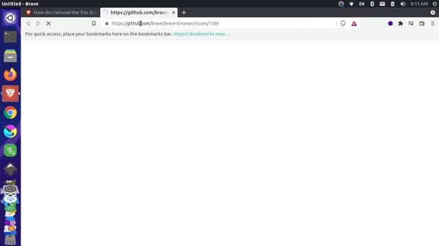 Remove Bookmarks notification from Brave смотреть онлайн