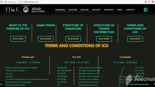 ADAB Solutions Обзор ICO проекта смотреть онлайн