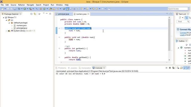 Bloque Java 7.1: (Polimorfismo) Introduccion a la Sobrecarga смотреть онлайн