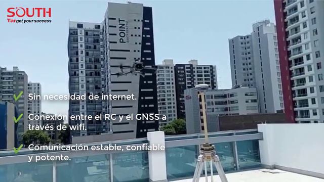 Conectividad entre receptores GNSS SOUTH y drones DJI Mavic 3 RTK смотреть онлайн