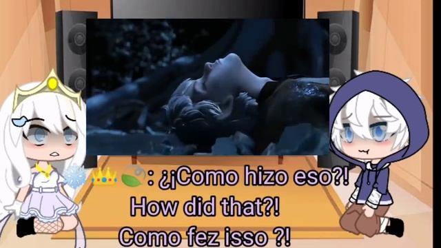 ❄️El Origen De Los Guardianes Reacciona A Elsa Y Jelsa❄️Rise Of The Guardians React To❄️/Parte 5