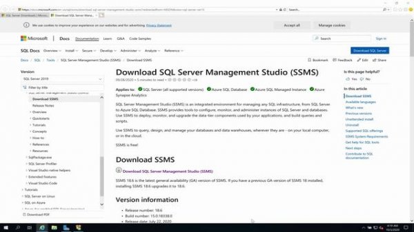 How to Download and Install Microsoft SQL Server 2019 Database and SQL Server Management Studio