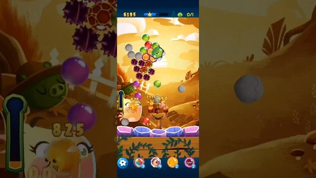Angry birds pop bubble shooter level 366 3 STARS NO BOOSTERS |#AngryBirdsPopBubbleShooter смотреть онлайн