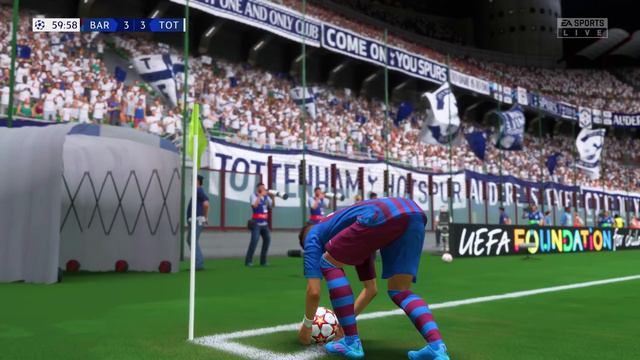 FIFA 22 PS5 | Barcelona Vs Tottenham Hotspur Ft. Lewandowski, Richarlison, | UEFA Champions League смотреть онлайн