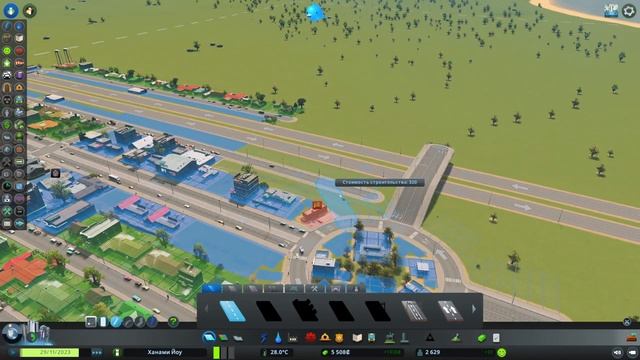 Cities: Skylines - Airports - Новая карта - Ханами Бей #1 - Строим город с нуля смотреть онлайн