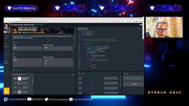 Solving coding challenges in Java - CodinGame смотреть онлайн