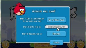 Ключ активации для любых версий Angry Birds.(Activation key Angry Birds)