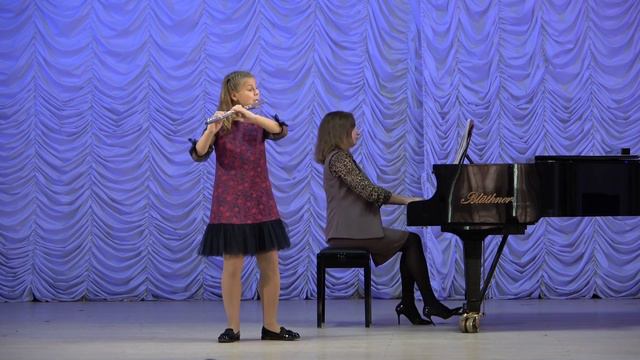 J. Haydn Flute concerto D-dur/ Й. Гайдн Концерт D-dur, исп. Макарова Виктория, 11 лет смотреть онлайн