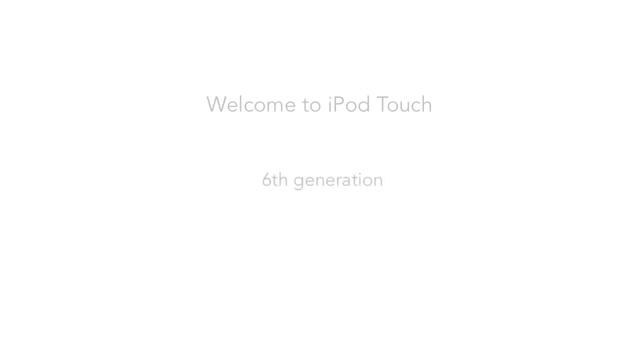 iPod Touch 6th Generation Offical Ad (concept) смотреть онлайн