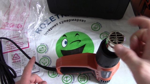 Обзор строительного фена Daewoo DAF 2200 смотреть онлайн