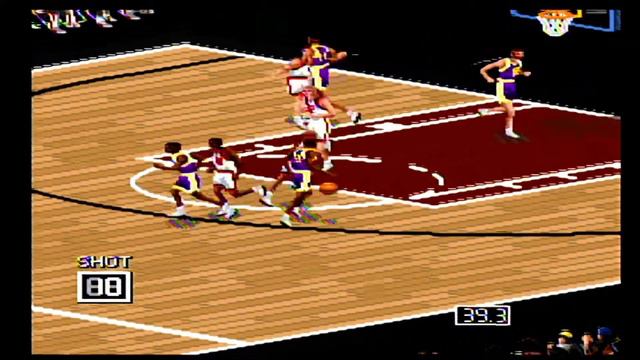 NBA Live 96 SNES gameplay watch смотреть онлайн