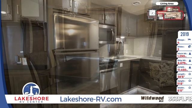 2019 Forest River Wildwood DLX 353FLFB Park Trailer RV For Sale Lakeshore RV Center