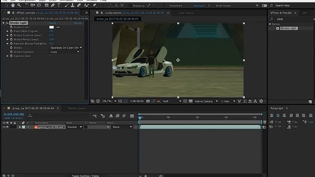 УРОК ПО МОНТАЖУ: Мерцание света ( плагин Strobe Light) After Effects // MiReRRor смотреть онлайн