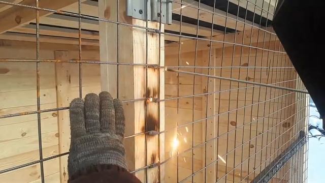 Строительство вольера для большой собаки! смотреть онлайн