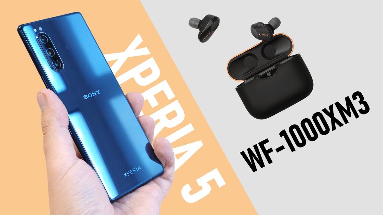 Sony Xperia 5 и лучшие TWS-наушники от Sony / ОБЗОР Sony WF-1000XM3 и Sony WH-1000XM3 смотреть онлайн