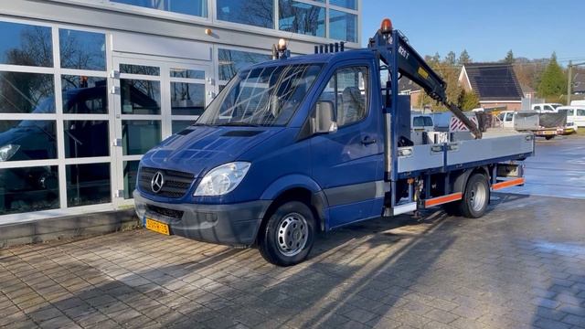 Mercedes-benz Sprinter 510 2.2 CDI 366 + HIAB 026T-3 PTO 313 515 5-VFH-35 смотреть онлайн