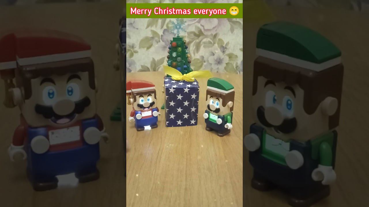 My Christmas & New Year Advent Calendar mini surprises by Lego Super Mario & Luigi. Day 24 #shorts смотреть онлайн